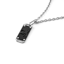 Laden Sie das Bild in den Galerie-Viewer, Philipp Plein Herren Kette Halskette Edelstahl Silber $KULL BONES PJWEA04NU