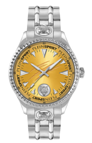 Plein Sport Herren Uhr Analog Quarz LINEMAN PS5BA0824 Edelstahl