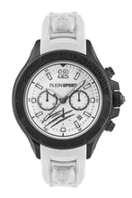 Laden Sie das Bild in den Galerie-Viewer, Plein Sport Herren Uhr Chronograph Analog Quarz WARRIOR TECH PS6BA0224 Silikon