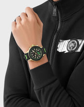 Laden Sie das Bild in den Galerie-Viewer, Plein Sport Herren Uhr Chronograph Analog Quarz WARRIOR TECH PS6BA0424 Silikon