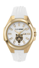 Laden Sie das Bild in den Galerie-Viewer, Plein Sport Herren Uhr Analog Quarz TIGERMASTER PS7BA0224 Silikon