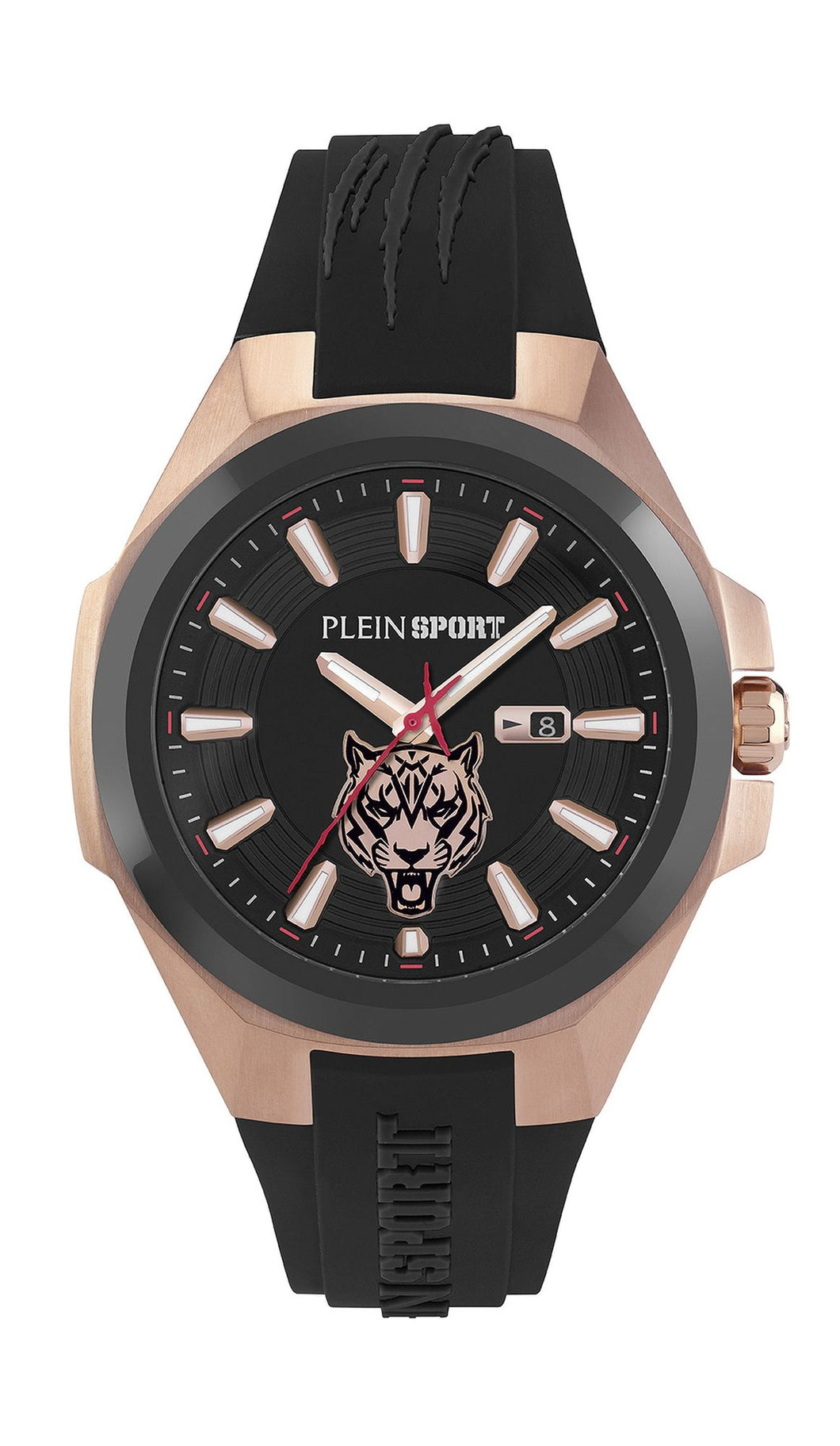 Plein Sport Herren Uhr Analog Quarz TIGERMASTER PS7BA0324 Silikon