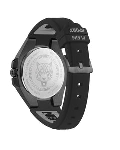 Plein Sport Herren Uhr Analog Quarz TIGERMASTER PS7BA0424 Silikon