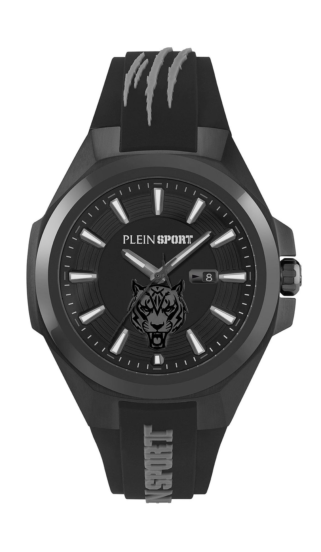 Plein Sport Herren Uhr Analog Quarz TIGERMASTER PS7BA0424 Silikon