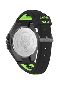 Plein Sport Herren Uhr Analog Quarz TIGERMASTER PS7BA0524 Silikon