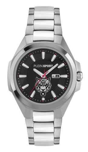 Plein Sport Herren Uhr Analog Quarz TIGERMASTER PS7BA0724 Edelstahl
