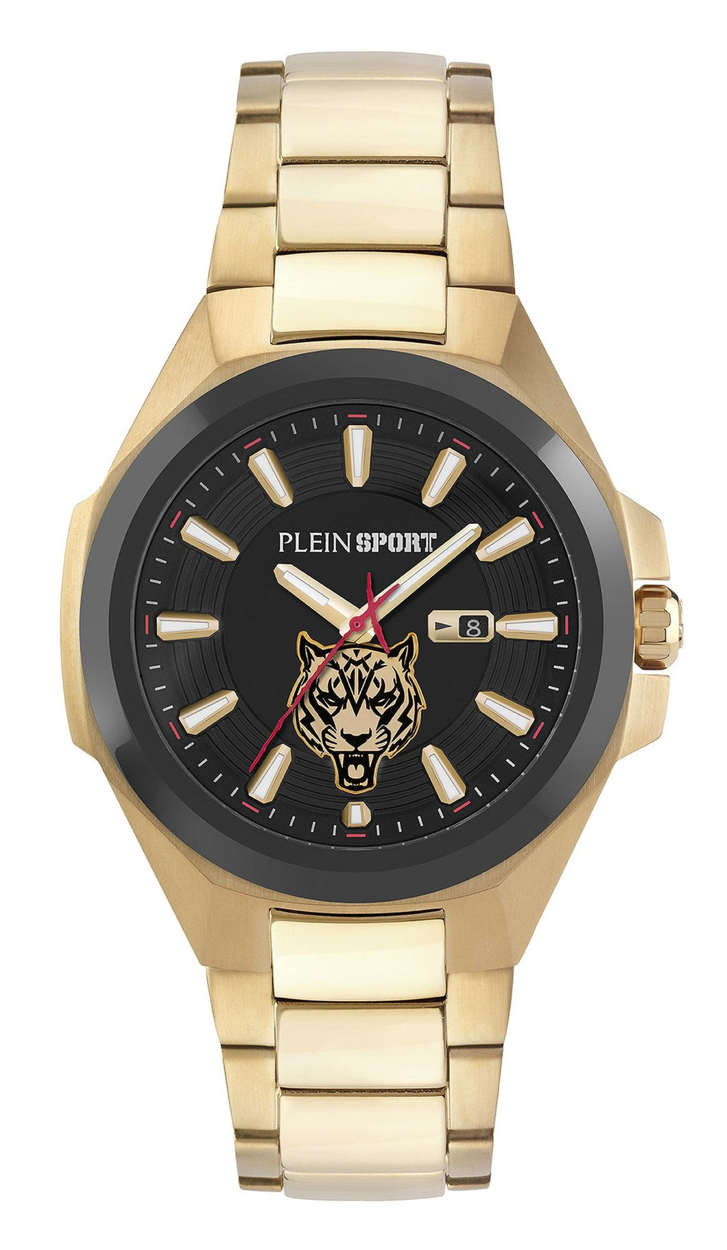 Plein Sport Herren Uhr Analog Quarz TIGERMASTER PS7BA0824 Edelstahl