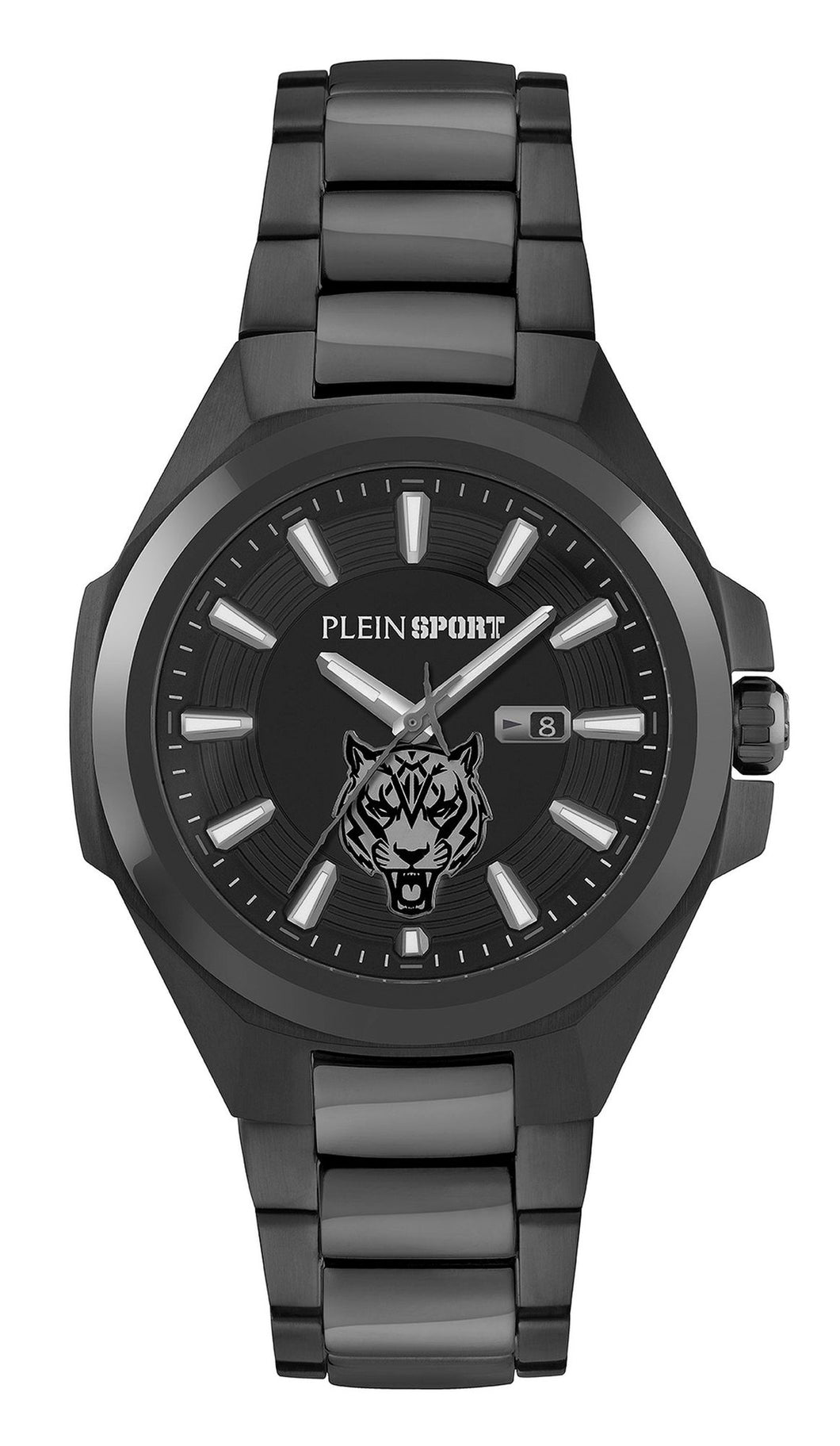 Plein Sport Herren Uhr Analog Quarz TIGERMASTER PS7BA0924 Edelstahl