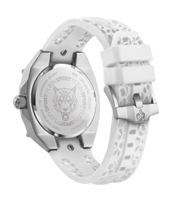 Plein Sport Herren Uhr Analog Quarz THUNDER FORCE PS8BA0224 Silikon