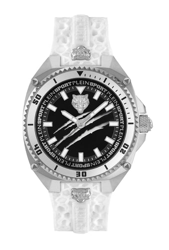 Plein Sport Herren Uhr Analog Quarz THUNDER FORCE PS8BA0224 Silikon