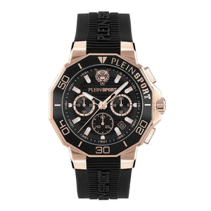 Plein Sport Herren Uhr Analog Quarz TITAN PSAGA0425 Silikon