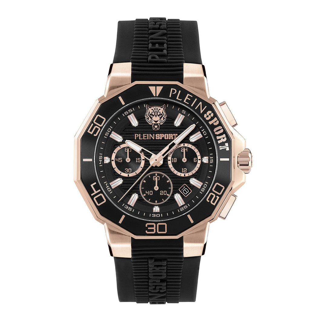 Plein Sport Herren Uhr Analog Quarz TITAN PSAGA0425 Silikon