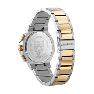 Plein Sport Herren Uhr Analog Quarz TITAN PSAGA0625 Edelstahl