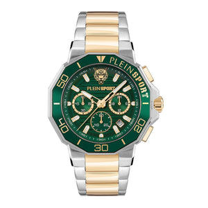 Plein Sport Herren Uhr Analog Quarz TITAN PSAGA0625 Edelstahl