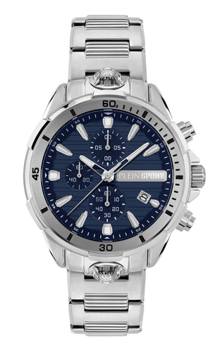 Plein Sport Herren Uhr Analog Quarz IMPACT PSBEA0524 Edelstahl