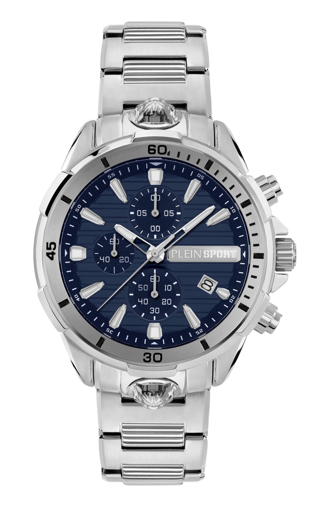 Plein Sport Herren Uhr Analog Quarz IMPACT PSBEA0524 Edelstahl