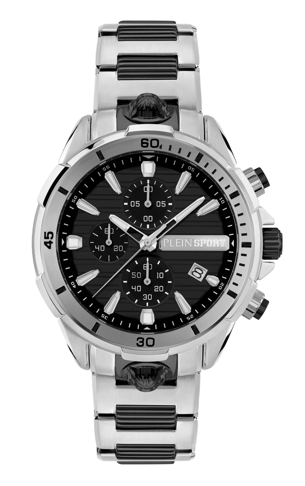 Plein Sport Herren Uhr Analog Quarz IMPACT PSBEA0624 Edelstahl