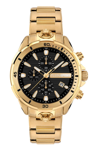 Plein Sport Herren Uhr Analog Quarz IMPACT PSBEA0724 Edelstahl