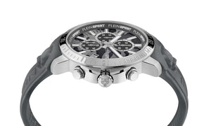 Plein Sport Herren Uhr Chronograph Analog Quarz PLEIN GAIN PSCBA0123 Silikon