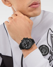 Laden Sie das Bild in den Galerie-Viewer, Plein Sport Herren Uhr Chronograph Analog Quarz PLEIN GAIN PSCBA0223 Silikon
