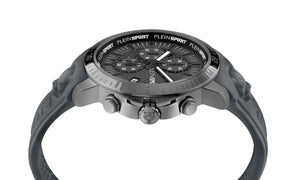 Plein Sport Herren Uhr Chronograph Analog Quarz PLEIN GAIN PSCBA0623 Silikon