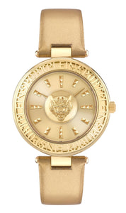 Plein Sport Damen Uhr Analog Quarz OPIUM PSCEA0224 Leder