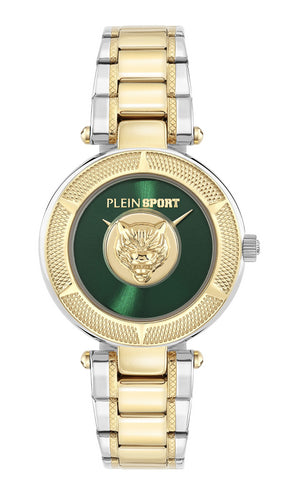 Plein Sport Damen Uhr Analog Quarz OPIUM PSCEA0725 Edelstahl