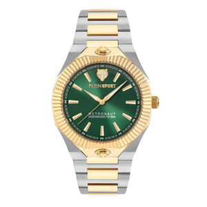 Plein Sport Herren Uhr Analog Quarz METRONAUT 42 MM PSCGA0625 Edelstahl