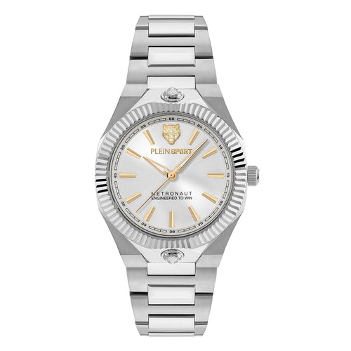 Plein Sport Damen Uhr Analog Quarz METRONAUT 36 MM PSDGA0325 Edelstahl