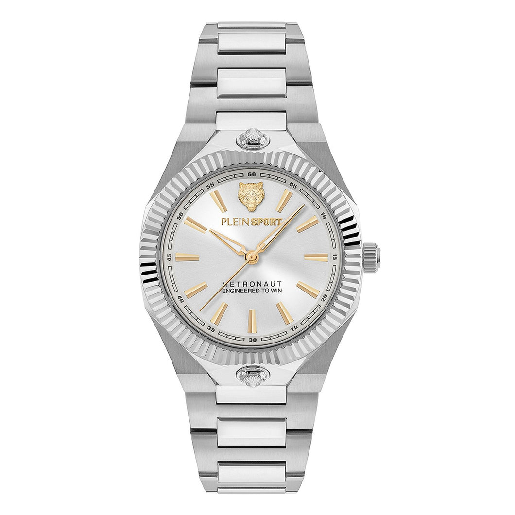 Plein Sport Damen Uhr Analog Quarz METRONAUT 36 MM PSDGA0325 Edelstahl