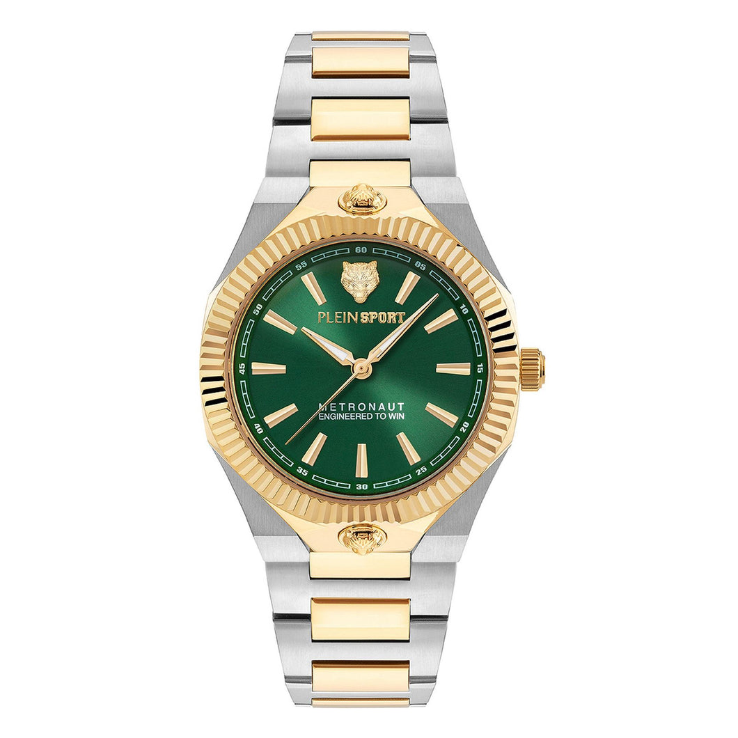 Plein Sport Damen Uhr Analog Quarz METRONAUT 36 MM PSDGA0525 Edelstahl