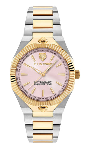 Plein Sport Damen Uhr Analog Quarz METRONAUT 36 MM PSDGA0825 Edelstahl