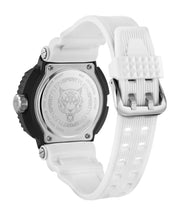 Laden Sie das Bild in den Galerie-Viewer, Plein Sport Unisex Uhr Analog Quarz TIGER POWER Weiß/schwarz PSEDA0224 PU