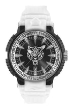 Laden Sie das Bild in den Galerie-Viewer, Plein Sport Unisex Uhr Analog Quarz TIGER POWER Weiß/schwarz PSEDA0224 PU