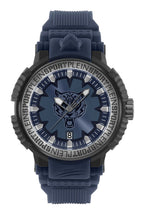 Laden Sie das Bild in den Galerie-Viewer, Plein Sport Unisex Uhr Analog Quarz TIGER POWER IP Gun / blau PSEDA0624 PU