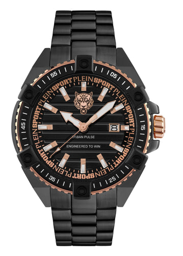 Plein Sport Herren Uhr Analog Quarz URBAN PULSE PSFDA0724 Edelstahl