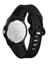 Laden Sie das Bild in den Galerie-Viewer, Plein Sport Unisex Uhr Analog Quarz LASERSTRIKE Schwarz PSFGA0626 Silikon