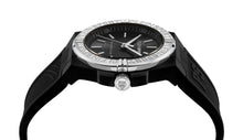 Laden Sie das Bild in den Galerie-Viewer, Plein Sport Unisex Uhr Analog Quarz LASERSTRIKE Schwarz PSFGA0626 Silikon