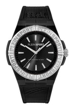Laden Sie das Bild in den Galerie-Viewer, Plein Sport Unisex Uhr Analog Quarz LASERSTRIKE Schwarz PSFGA0626 Silikon
