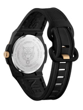 Laden Sie das Bild in den Galerie-Viewer, Plein Sport Unisex Uhr Analog Quarz LASERSTRIKE Schwarz PSFGA0726 Silikon