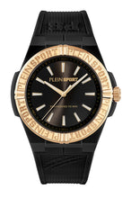 Laden Sie das Bild in den Galerie-Viewer, Plein Sport Unisex Uhr Analog Quarz LASERSTRIKE Schwarz PSFGA0726 Silikon
