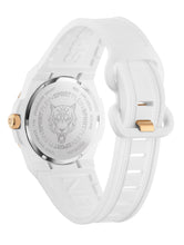 Laden Sie das Bild in den Galerie-Viewer, Plein Sport Unisex Uhr Analog Quarz LASERSTRIKE Weiß PSFGA0826 Silikon