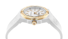 Laden Sie das Bild in den Galerie-Viewer, Plein Sport Unisex Uhr Analog Quarz LASERSTRIKE Weiß PSFGA0826 Silikon