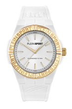 Laden Sie das Bild in den Galerie-Viewer, Plein Sport Unisex Uhr Analog Quarz LASERSTRIKE Weiß PSFGA0826 Silikon
