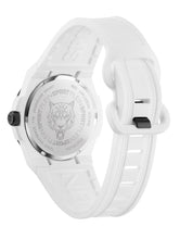 Laden Sie das Bild in den Galerie-Viewer, Plein Sport Unisex Uhr Analog Quarz LASERSTRIKE Weiß PSFGA0926 Silikon