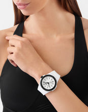 Laden Sie das Bild in den Galerie-Viewer, Plein Sport Unisex Uhr Analog Quarz LASERSTRIKE Weiß PSFGA0926 Silikon