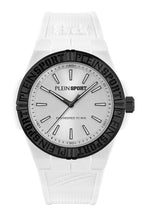 Laden Sie das Bild in den Galerie-Viewer, Plein Sport Unisex Uhr Analog Quarz LASERSTRIKE Weiß PSFGA0926 Silikon