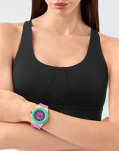 Laden Sie das Bild in den Galerie-Viewer, Plein Sport Unisex Uhr Analog Quarz LASERSTRIKE Bunt PSFGA1026 Silikon