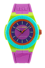 Laden Sie das Bild in den Galerie-Viewer, Plein Sport Unisex Uhr Analog Quarz LASERSTRIKE Bunt PSFGA1026 Silikon