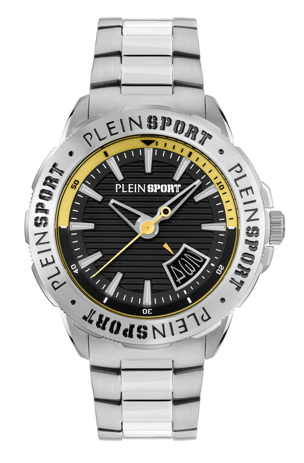 Plein Sport Herren Uhr Analog Quarz RAMPAGE PSGDA0524 Edelstahl Silikon
